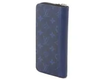 LOUIS VUITTON　ルイヴィトン　ジッピーウォレット・ヴェルティカル　タイガラマ　コバルト　M30447　RFIDタグ【433】2141300446889