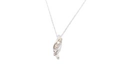 JEWELRY ノンブランドジュエリー ネックレス K18WG ホワイトゴールド ダイヤモンド 0.05ct  【460】2141300447794