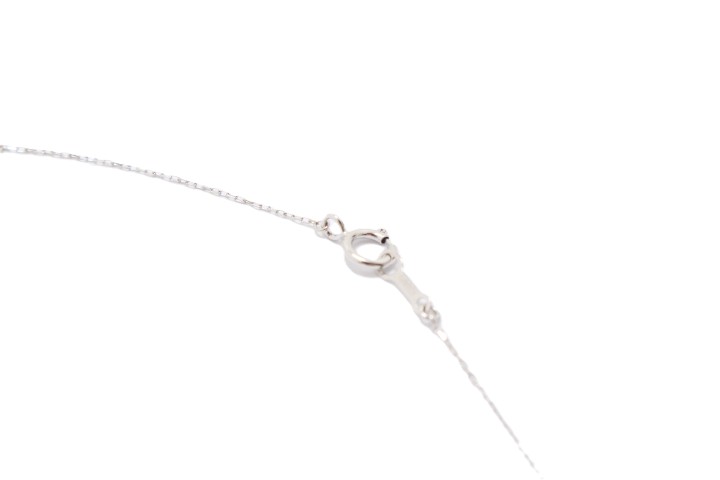 JEWELRY ノンブランドジュエリー ネックレス K18WG ホワイト