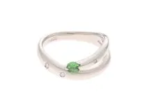 JEWELRY ジュエリー リング PT900 プラチナ 12号 色石 0.21ct