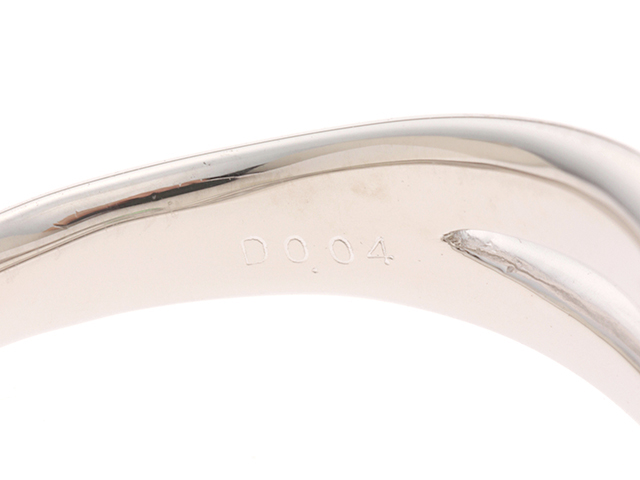 JEWELRY ジュエリー リング PT900 プラチナ 12号 色石 0.21ct