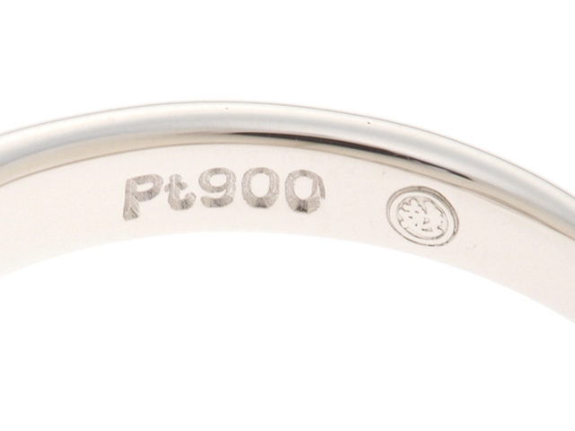 JEWELRY ジュエリー リング PT900プラチナ 10.5号 パール ダイヤモンド0.27 約5.6g 2141300448241 【208】