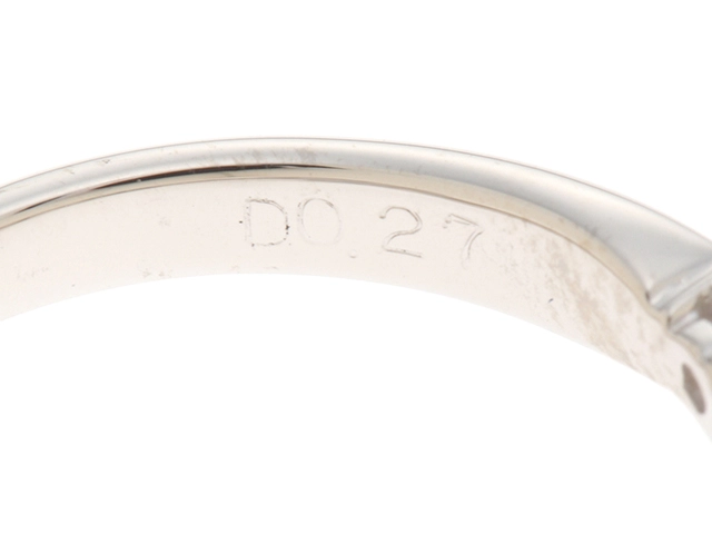 JEWELRY ジュエリー リング PT900プラチナ 10.5号 パール ダイヤモンド0.27 約5.6g 2141300448241 【208】