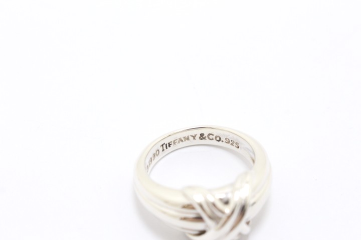 TIFFANY&CO ティファニー シグネチャーリング 指輪 SV925 TIFFANY&CO ティファニー シグネチャーリング 指輪 SV925