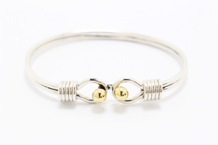TIFFANY&Co. ティファニー バングル コンビブレスレット フック