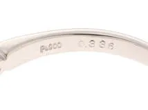 JEWELRY　ジュエリー　リング　PT900プラチナ　＃12　ダイヤモンド0.336/0.20 　約3.3g　2141300448524【208】