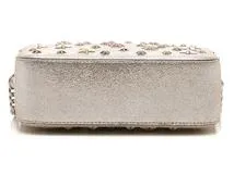 JIMMY CHOO　ジミーチュウ　スタースタッズ ララバイ　ショルダーバッグ　シルバー　2141300448623【207】