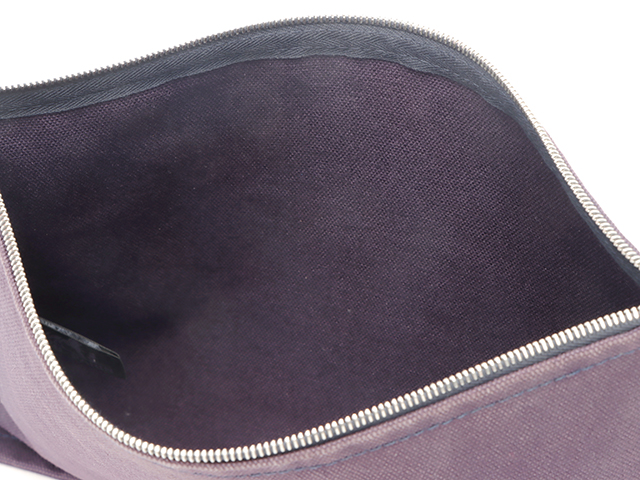 HERMES エルメス トゥルース ヨッティング フラットGM パープル