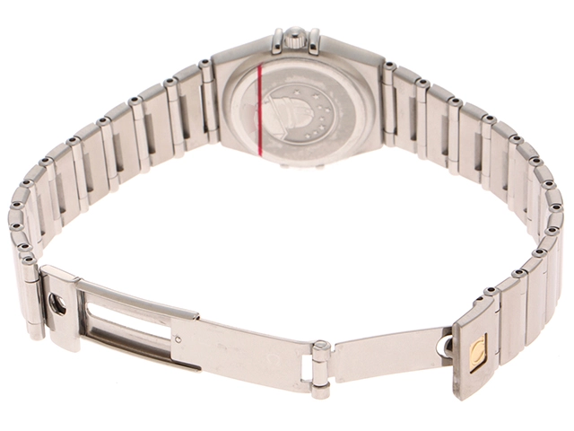 OMEGA　オメガ　時計　コンステレーション・ミニ　1562.84 　ブルー/ホワイトシェル文字盤　ステンレススチール　クォーツ　レディース