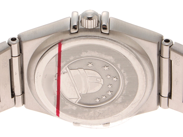 OMEGA　オメガ　時計　コンステレーション・ミニ　1562.84 　ブルー/ホワイトシェル文字盤　ステンレススチール　クォーツ　レディース