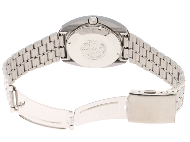現状販売　RADO　ラドー　ダイヤスター　シルバー文字盤　ステンレススチール　自動巻き　メンズ時計　2141300449514【207】