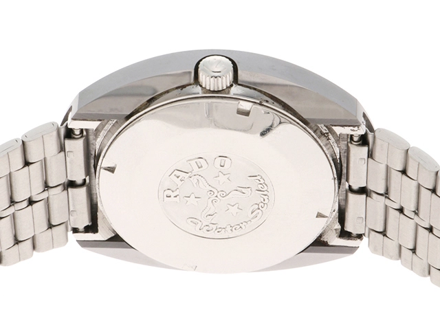 現状販売　RADO　ラドー　ダイヤスター　シルバー文字盤　ステンレススチール　自動巻き　メンズ時計　2141300449514【207】