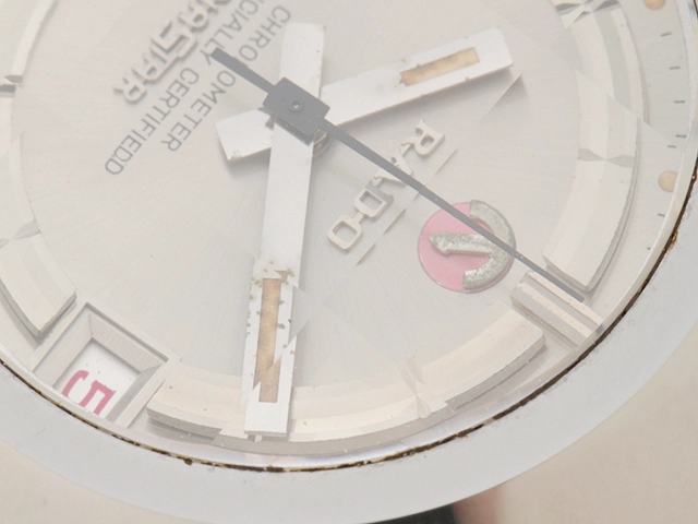 現状販売　RADO　ラドー　ダイヤスター　シルバー文字盤　ステンレススチール　自動巻き　メンズ時計　2141300449514【207】