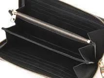 LOUIS VUITTON ルイヴィトン 長財布 ジッピー･ウォレット バイカラー モノグラム･アンプラント ブラック ベージュ M80481【473】