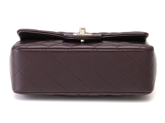シャネル フラップバッグ20cm ボルドー シャネル フラップバッグ20cm ボルドー