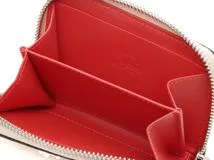 Christian Louboutin クリスチャンルブタン スタッズ パネトーネ コインパース  3175223F609 ベージュ レザー スタッズ ビジュー 【460】2141300450497