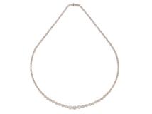 JEWELRY　ジュエリー　ネックレス　K18ホワイトゴールド　ダイヤモンド5.00ct　約11.3g　2141300450664【207】