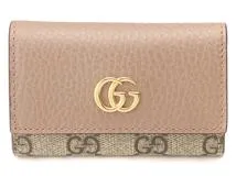 GUCCI グッチ ダブルg/スプリーム 6連キーケース ベージュ