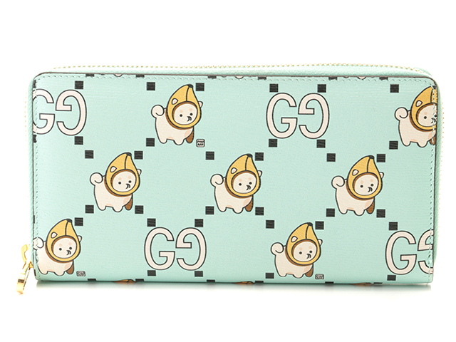GUCCI ポケットスクエア アンジェラ・グエンデザイン GG アニマルプリント GUCCI ポケットスクエア アンジェラ・グエンデザイン GG