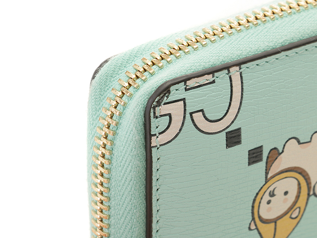正規品Pikarar✖️Gucci アニマルプリント 長財布 Amazon.co.jp: [グッチ] 財布 メンズ ラウンドジップ 長財布 gg