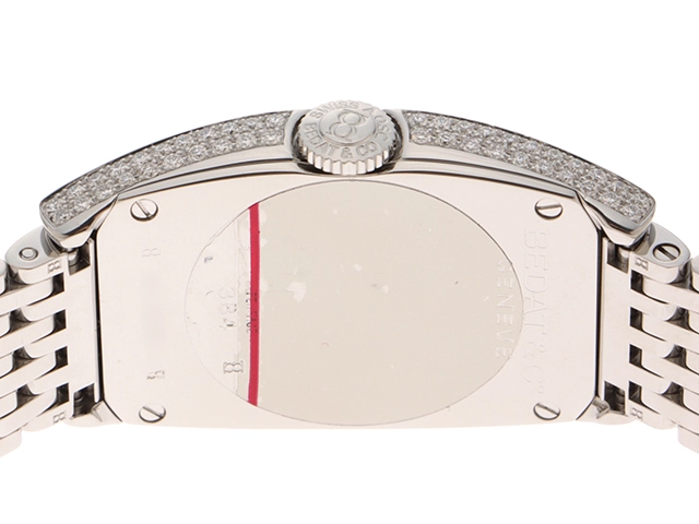 BEDAT&Co ベダ&カンパニー 腕時計 NO.3 ダイヤベゼル 384 SS/SS ホワイト文字盤 クォーツ【472】TS