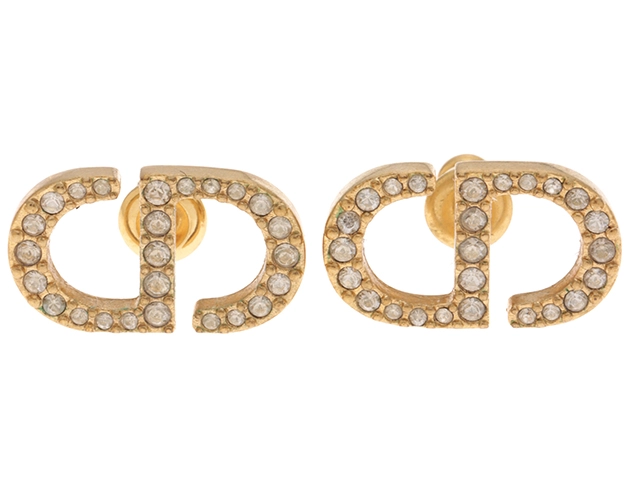 から厳選した Dior GP/クリスタル CDスタッドピアス Petit ディオール アクセサリー