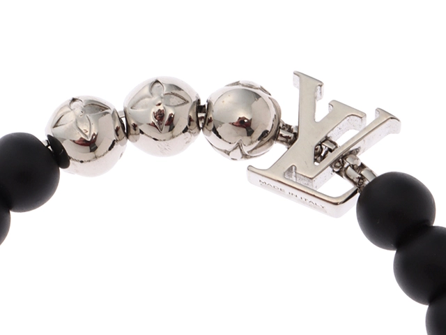 LOUIS VUITTON　ルイ・ヴィトン　ブレスレット・モノグラム　ビーズ　M00512　SS【431】2141300453122
