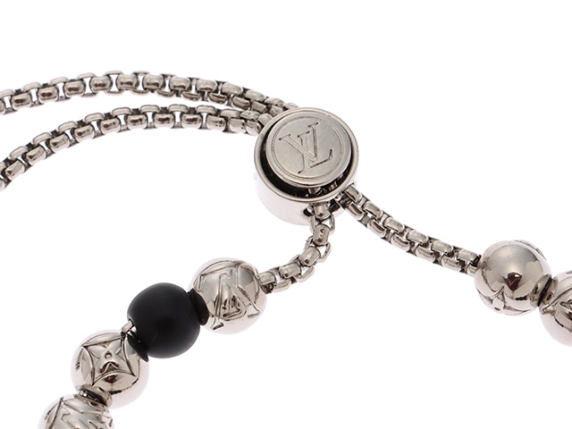 LOUIS VUITTON　ルイ・ヴィトン　ブレスレット・モノグラム　ビーズ　M00512　SS【431】2141300453122