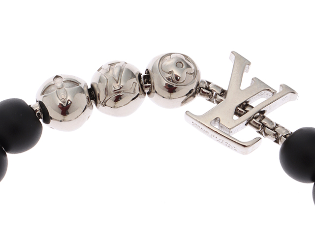 d*9様 LOUIS VUITTON モノグラム ビーズ ブレスレット ◇NEW IN◇ LOUIS VUITTON ブレスレット モノグラム ビーズ