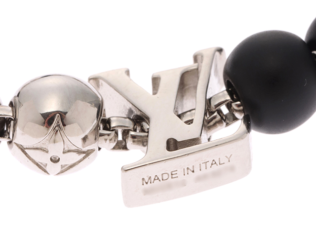 LOUIS VUITTON ルイヴィトン　レザー　モノグラム　ブレスレット LOUIS VUITTON モノグラム レザーブレスレット - メルカリ