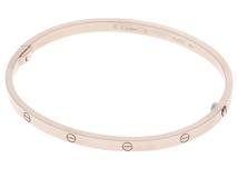 CARTIER カルティエ ラブブレスレットSM B6047418 K18ホワイトゴールド 18号【472】YK