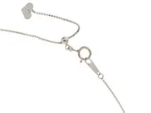 JEWELRY　ノンブランドジュエリー　ネックレス　チェーンPT850プラチナ　トップPT900プラチナ　ダイヤモンド0.357/0.03　3.7g　【472】HG