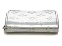 ルイヴィトン　レターケース　シルバー LOUIS VUITTON ルイヴィトン コインケース ジッピー・コイン