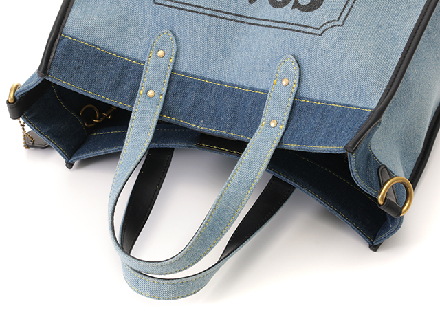 COACH コーチ フィールドトート30 2wayショルダーバック ブルー