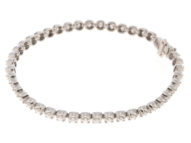 JEWELRY ジュエリー ブレスレット PT850 プラチナ ダイヤモンド