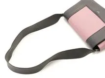 CELINE　セリーヌ　フレームバッグ　ミディアム　180263　ピンク/グレー　レザー【431】2141300457571