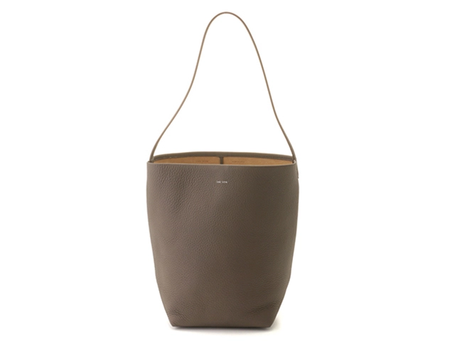 THE ROW ザロウ ミディアムN/Sパークトート W1313L129 ブラウン レザー