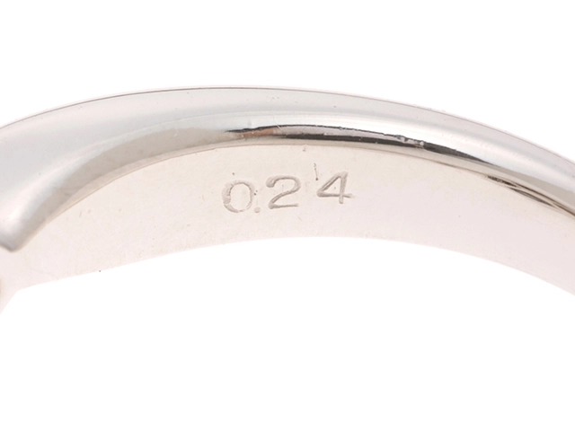 JEWELRY ジュエリー リング PT900プラチナ #10.5 ブラックパール/ダイヤモンド0.24 12.1g 【472】HA