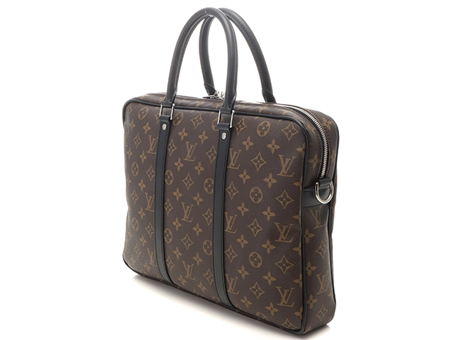 LOUIS VUITTON ルイヴィトン ビジネスバッグ PDV PM モノグラム・マカサー M52005【473】