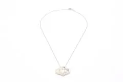 □ミキモト　MIKIMOTO ハート　パール　ネックレス MIKIMOTO ミキモト ハートモチーフネックレス SV シルバー