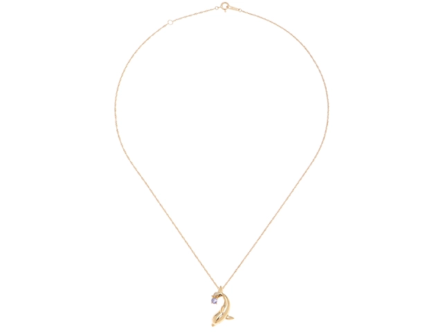 JEWELRY　ジュエリー　ネックレス　K18 ゴールド　タンザナイト　2.2g　2141300459681　【471】L