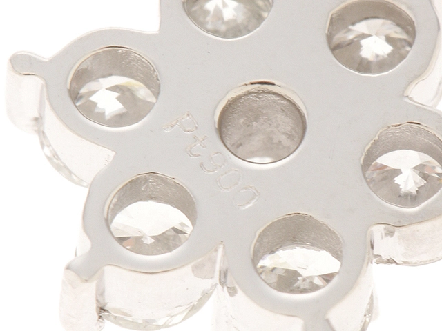 JEWELRY　ジュエリー　ネックレス　PT850/PT900プラチナ　ダイヤモンド0.58ct　約5.7g　【207】2141300460557