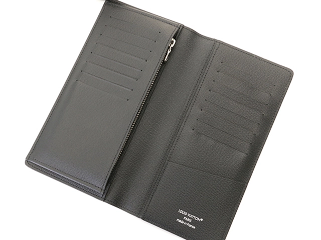 LOUIS VUITTON　ルイヴィトン　ポルトフォイユ・ブラザ　タイガ　ノワール　【432】　2141300461585