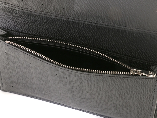 LOUIS VUITTON　ルイヴィトン　ポルトフォイユ・ブラザ　タイガ　ノワール　【432】　2141300461585