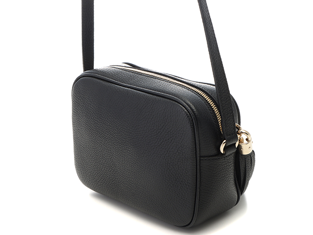 GUCCI ワンショルダーバッグ レザー　黒 GUCCI/グッチ】 000-2113-0602 ワンショルダー ショルダーバッグ