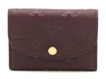 LOUIS VUITTON　ルイ・ヴィトン ポルトモネ・ロザリ　モノグラム・アンプラント　グレナレッド　M25810　2141300464029　【437】