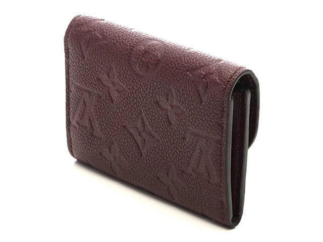 LOUIS VUITTON　ルイ・ヴィトン ポルトモネ・ロザリ　モノグラム・アンプラント　グレナレッド　M25810　2141300464029　【437】