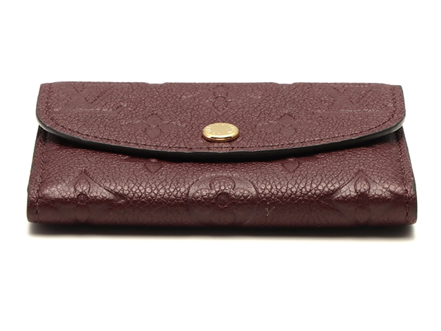 LOUIS VUITTON　ルイ・ヴィトン ポルトモネ・ロザリ　モノグラム・アンプラント　グレナレッド　M25810　2141300464029　【437】