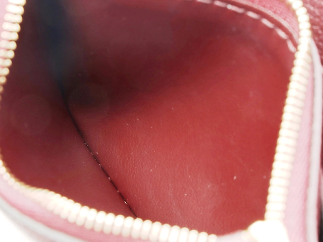 LOUIS VUITTON　ルイ・ヴィトン ポルトモネ・ロザリ　モノグラム・アンプラント　グレナレッド　M25810　2141300464029　【437】