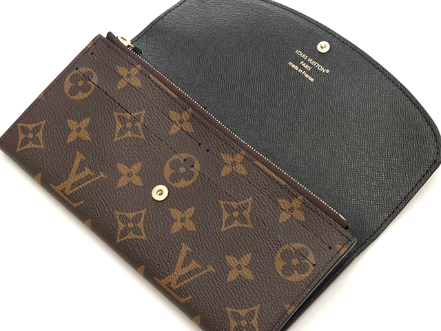 LOUIS VUITTON　ルイ・ヴィトン　ポルトフォイユ・エミリー　モノグラム/モノグラム・リバース　ブラウン　長財布　 M82157　2141300464937【207】